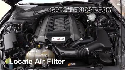 2017 Ford Mustang GT 5.0L V8 Filtro de aire (motor) Cambio